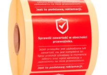 Etykiety SPRAWDŹ ZAWARTOŚĆ 100 - PRODUCENT