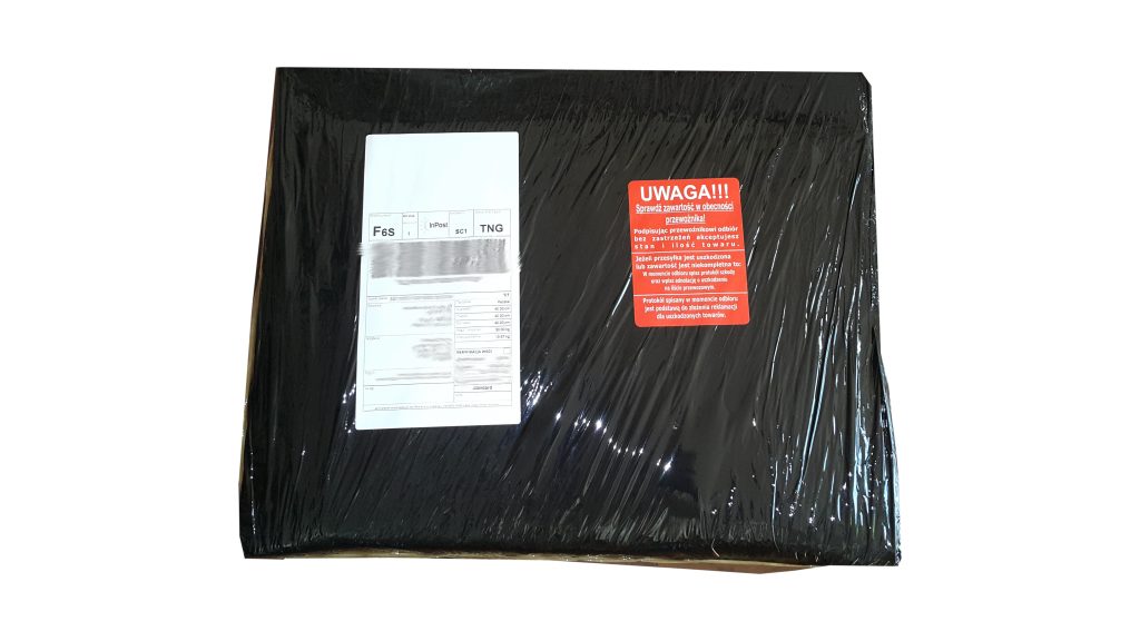 Naklejki Sprawdź zawartość etykiety na przesyłki.